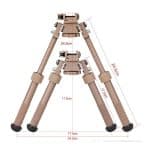 Bipod Atlas V8 Tan - Image 2