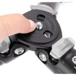 Leofoto LS-223CX Mini Carbon Fiber Tripod with LH-25 Mini Ball Head - Image 5