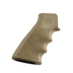 Hogue AR-15/M-16 Rubber Grip Beavertail with Finger Grooves Flat Dark Earth - Image 2