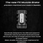 Fx Airguns Muzzle Break pro 6,8mm - Image 3