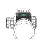 Vector OpticsTurret Mark Reader  X-Accu 34 mm with Bubble Level - Image 6