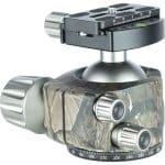 Leofoto LH-55 CAMO Low-Profile Ball Head with Quick Release Plate - Image 2