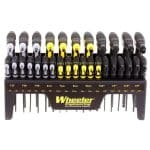 Wheeler Professional Gunsmith Hex/Torx Metric/Inch P-Handle 30-piece Screwdriver Set